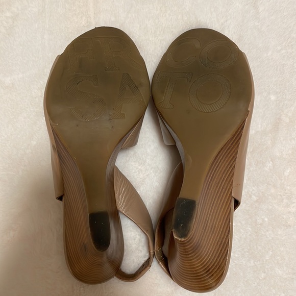 Franco Sarto Wedge Sling-back Sandals size 7 - Picture 5 of 7
